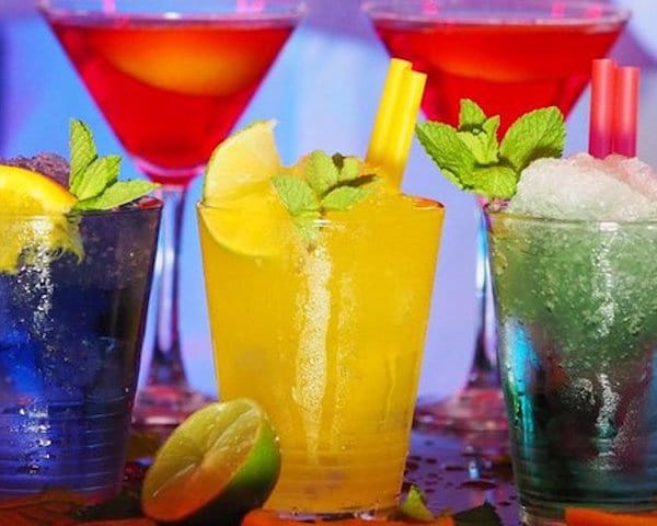 Top 5 kleurrijkste drankjes